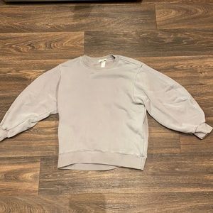 Agolde Grey Crewneck Sweatshirt